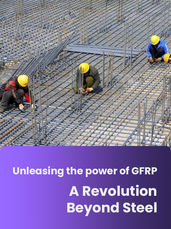 GFRP Rebar Construction site